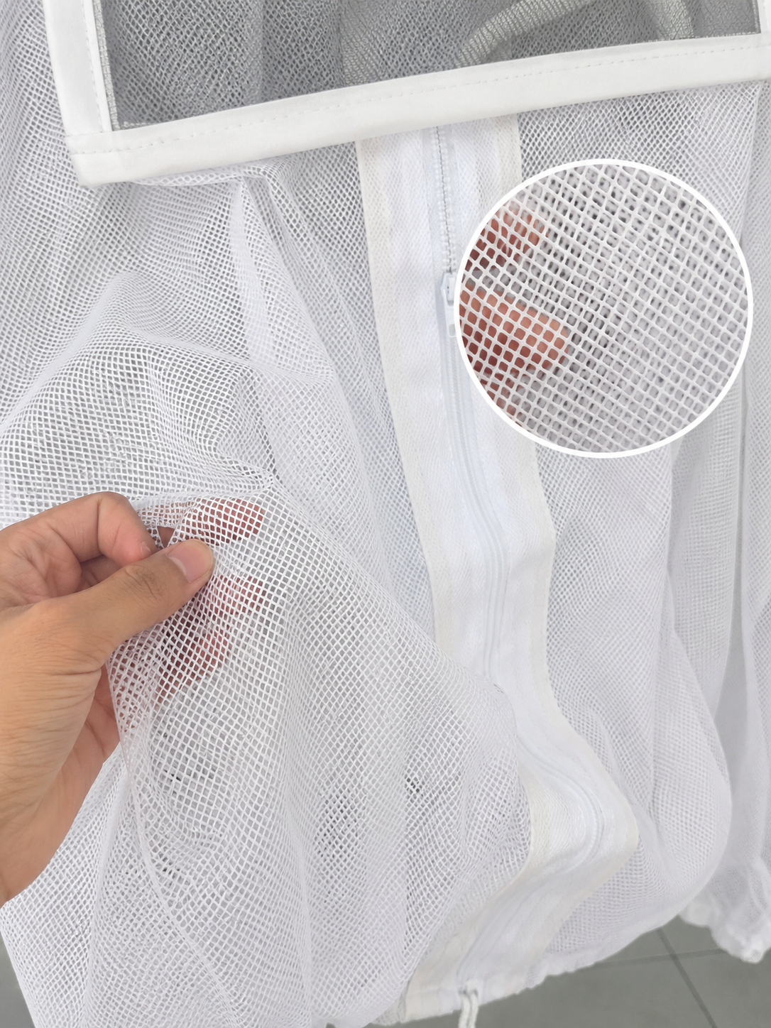 Chamarra Apícola de Malla Ventilada